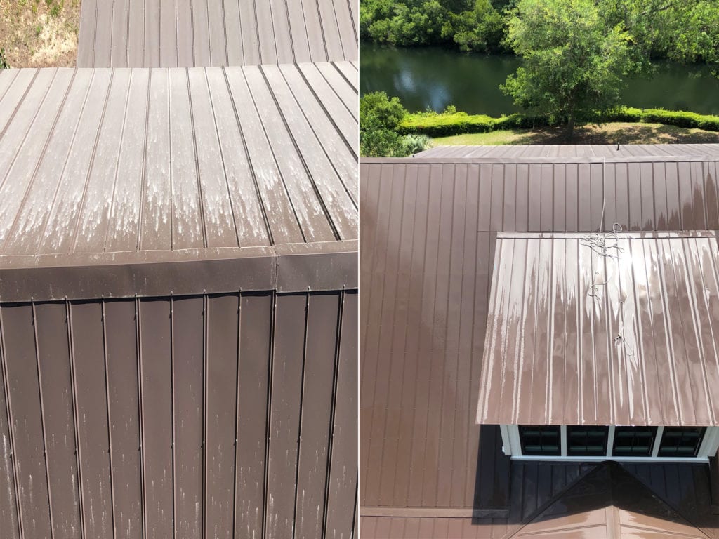 Metal Roof Cleaning Bluffton Hilton Head SC